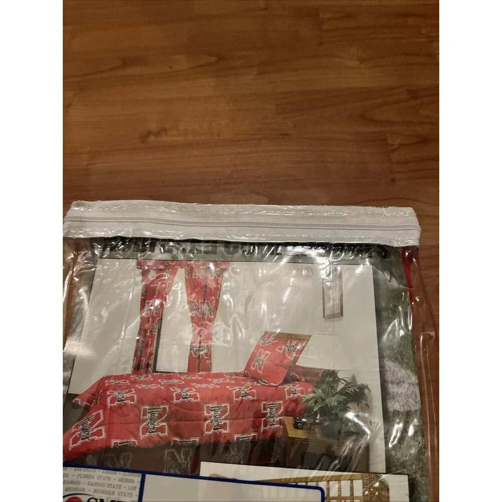 Nebraska Cornhuskers 3-Piece Twin Sheet Set Multi-Color